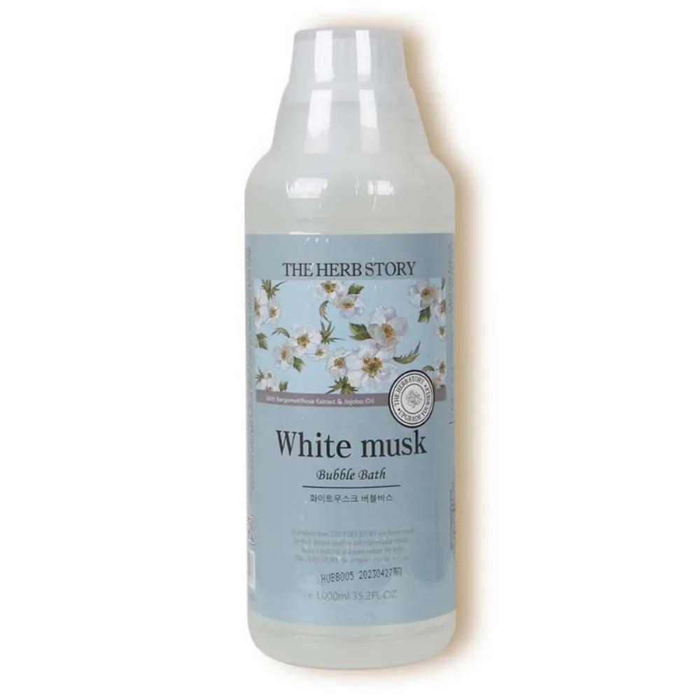 HS Herb Story Bubble Bath White Musk 1000ml 010174