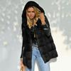 New Long Autumn and Winter Solid Color Loose Plush Vest Imitation Fur Vest Pink