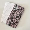 Anti-Drop Simple Lace Rose Phone Case for iPhone 14/13/12/11 Pro Max