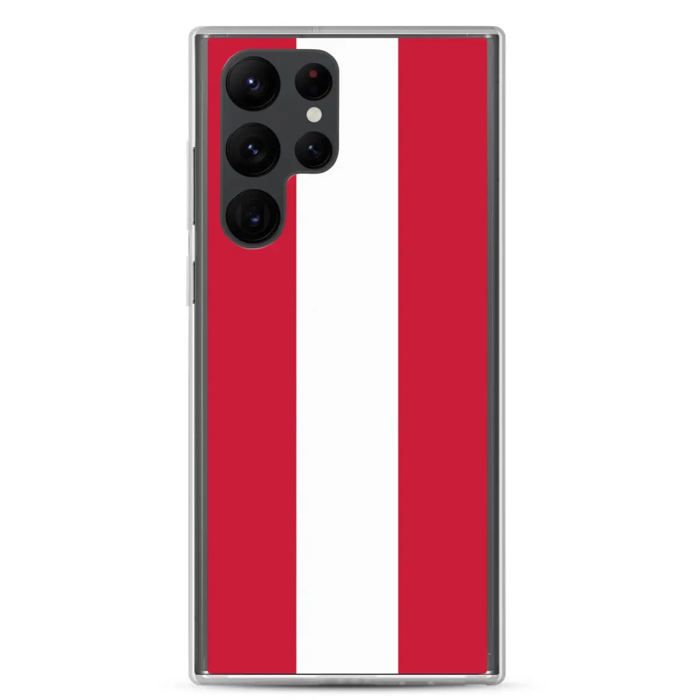 Coque Téléphone Drapeau De l'Autriche Samsung Galaxy S22