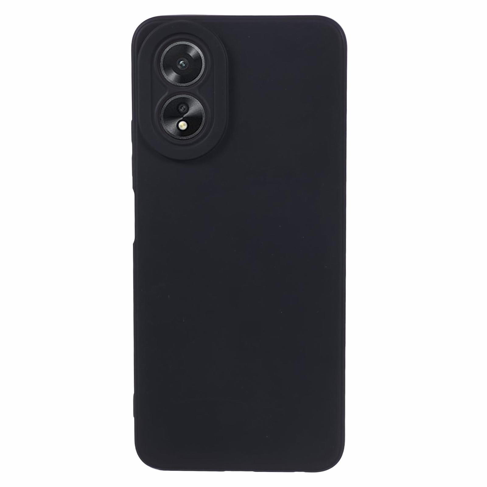 

YX Series For Oppo A38 4G/A18 4G Case Lens Protection Matte TPU Cover (Precise Cutout) Black