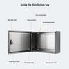 304 Stainless Steel Waterproof Control Box - Horizontal Style Switch Equipment Box