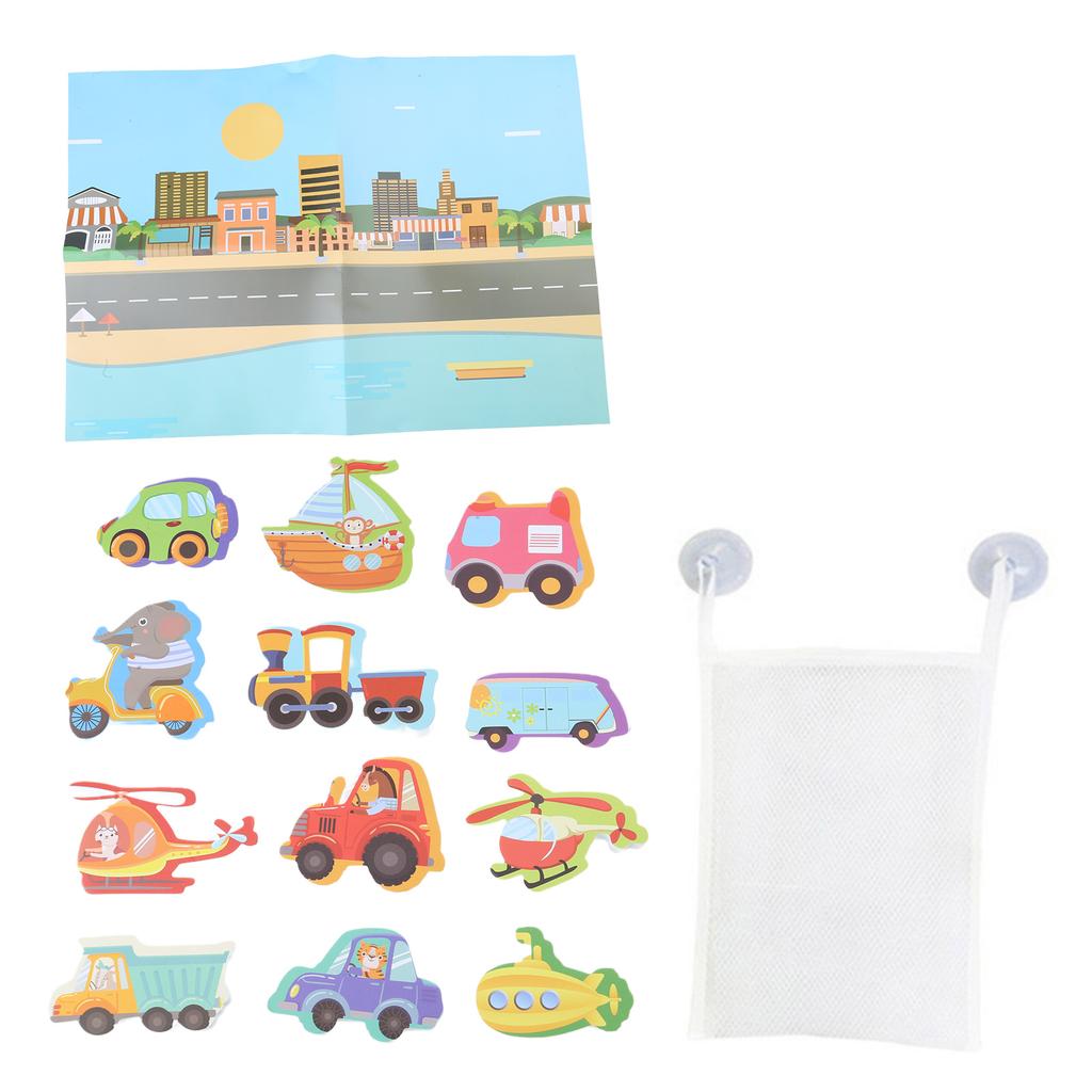 Baby Bath Toys Funny Animal Floating Toy Dinosaur Cognitive Toy EVA Bathing Toys for Kids Children Bathroom Play Game