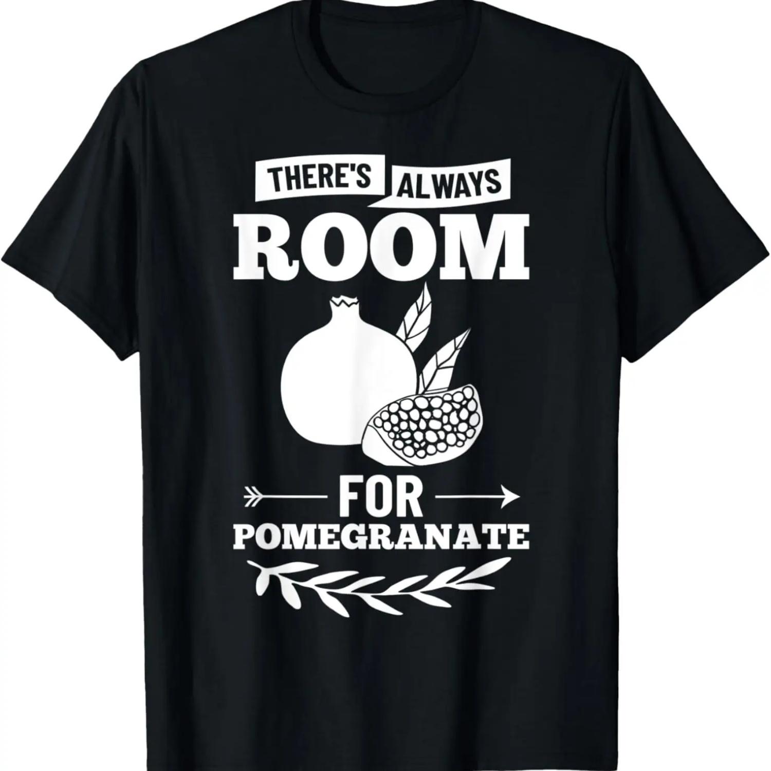 Life Is Better With Pomegranates T-Shirt S чёрный