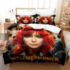 Mylene Farmer Bedding Set Single Twin Full Queen King Size Duvet Cover Sheet Set for Adult Kid Bedroom