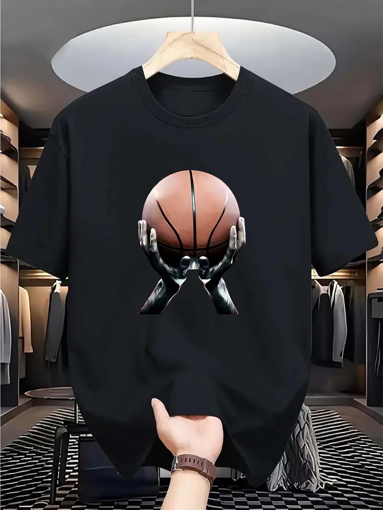T-Shirt y2k Basketball T Black/White M