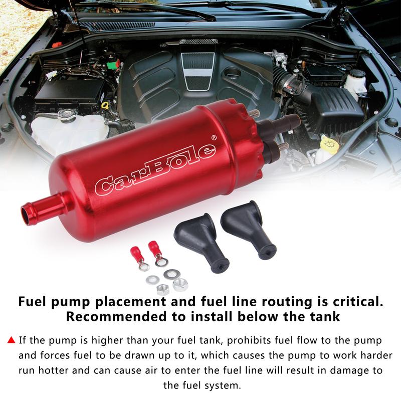 Inline High Pressure Fuel Pump Universal Replacement 0580464070 Electric External Fuel Pump