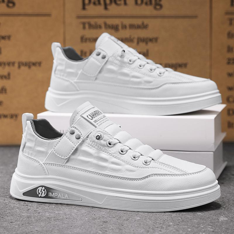 Herren Freizeitschuhe für alle Jahreszeiten Mode Skateboarden Studenten Bequeme Sneaker Jungen Trendige Schuhe mit weicher Sohle Atmungsaktiv