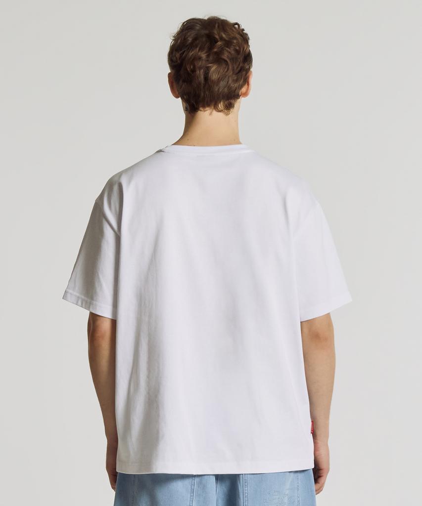 Nyuballanseu Nbneg21443 / Uni Essential Signature Short Sleeve T-Shirt (White)