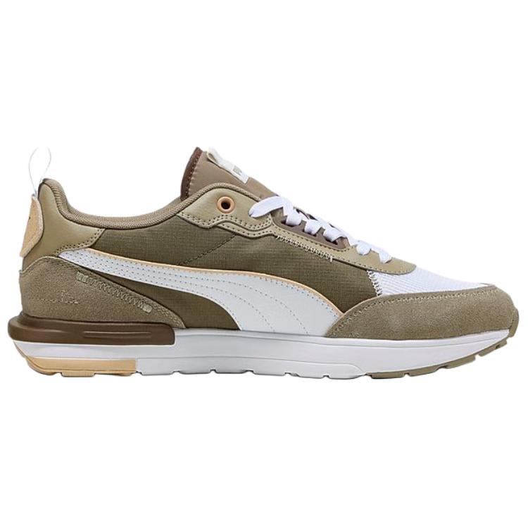 Puma R22 Versatile Comfortable Low-Top Casual Shoes Unisex Sneakers Brown 383462-52