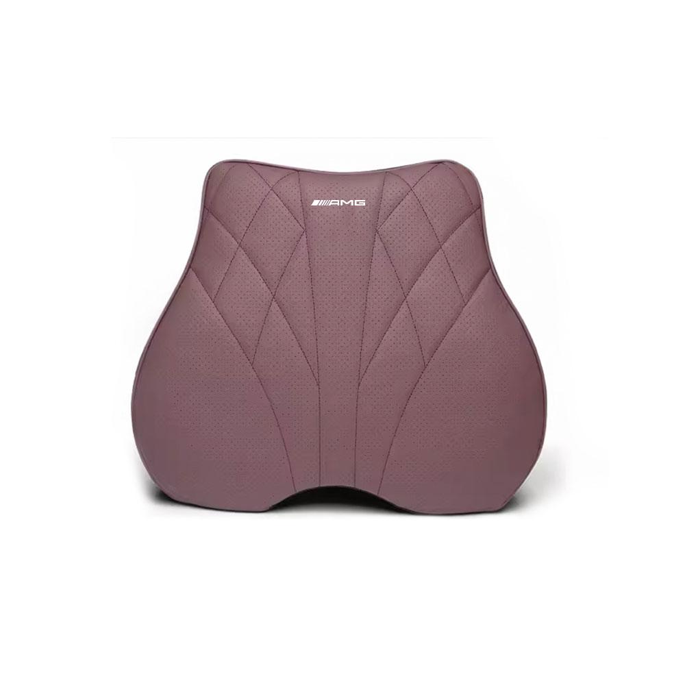 1pc Breathable PU Leather Soft Car Headrest/Lumbar/Seat Cushion For AMG Mercedes Benz W202 W203 W205 W211 W212 Auto Accessories