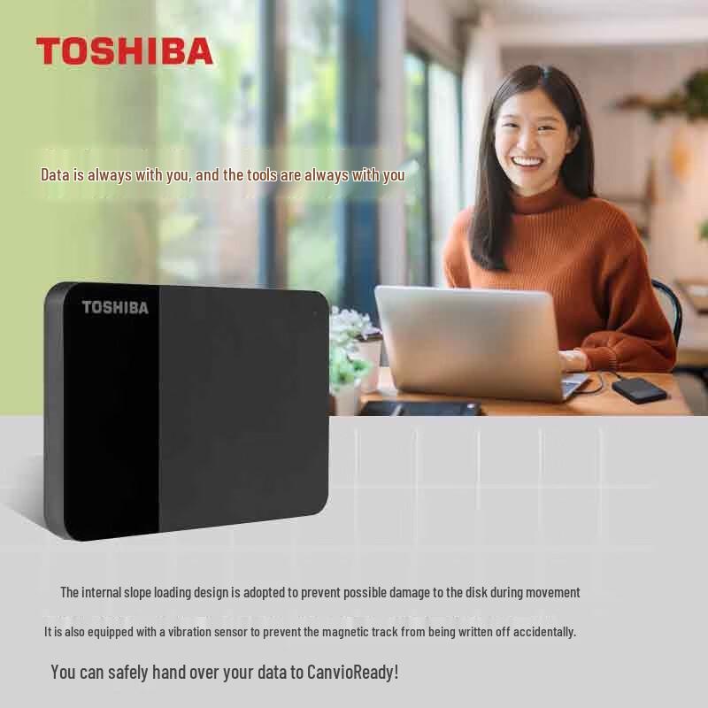 Toshiba READY B3 2TB Portable External Hard Drive