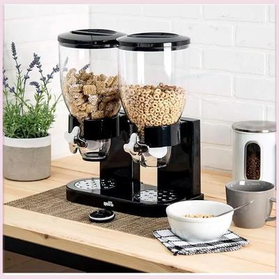 Dispenser di Cereali Grande Contenitori Dispenser di Cibo Riso Conservazione Con Coperchio Sigillato Per Arachidi Orzo Miglio E Cereali
