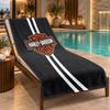 Beach Towel with Harley-Davidson Design, Quick Dry Lightweight Towel for Swimming Pool Travel