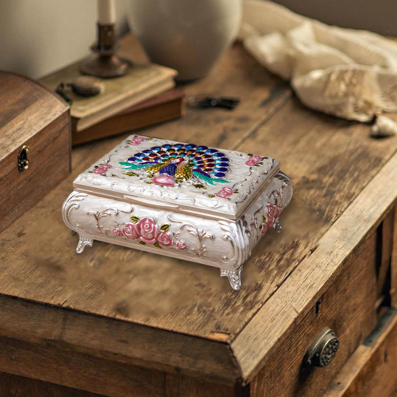 

Jewelry Storage Solution for Women - Elegant Present White Flower