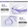 3PCS 3 Sizes Set (S/M/L) Pet Muzzle Breathable Anti Bite Muzzle  for Bathing Injections Grooming