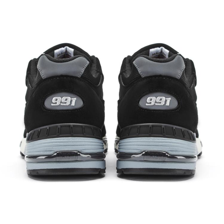 New Balance 991 MiUK Black Silver Women's