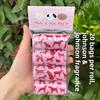 4 Rolls of 80 Thick Dog Feces Bags with Fragrance, Including Cute and Thick Dog Feces Bags, Feces Bags, and Feces Collection Bags