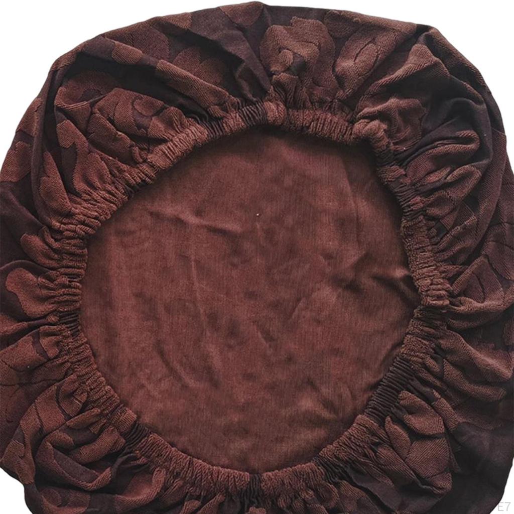 Chair Seat Cover Elastic Stretch Washable Computer for Dining Room