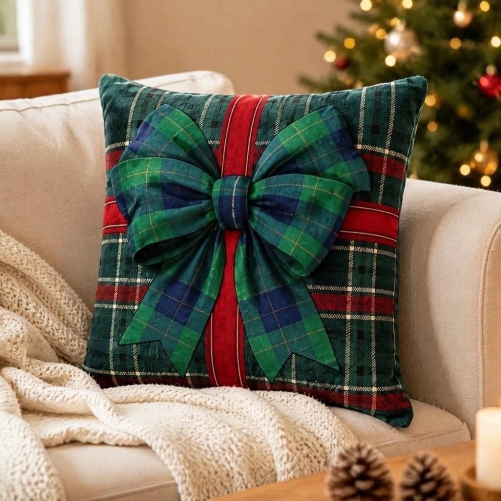 Christmas Pillow Cover Christmas Pillow Cover Cushion Pillowslip Throw Pillow Cover Home Decor