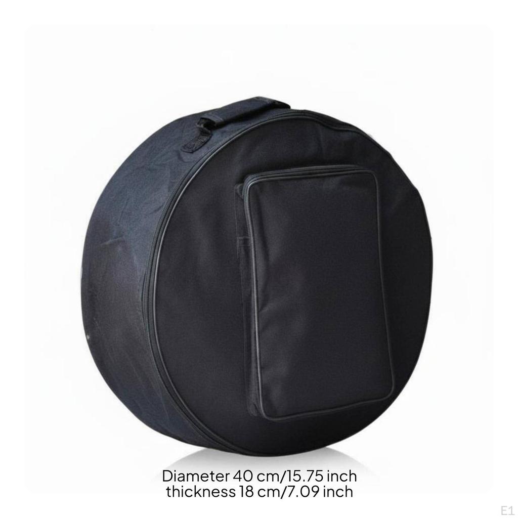 Snare Drum Bag Oxford Material Padded Outer Pocket for Students, Student Ensemble,