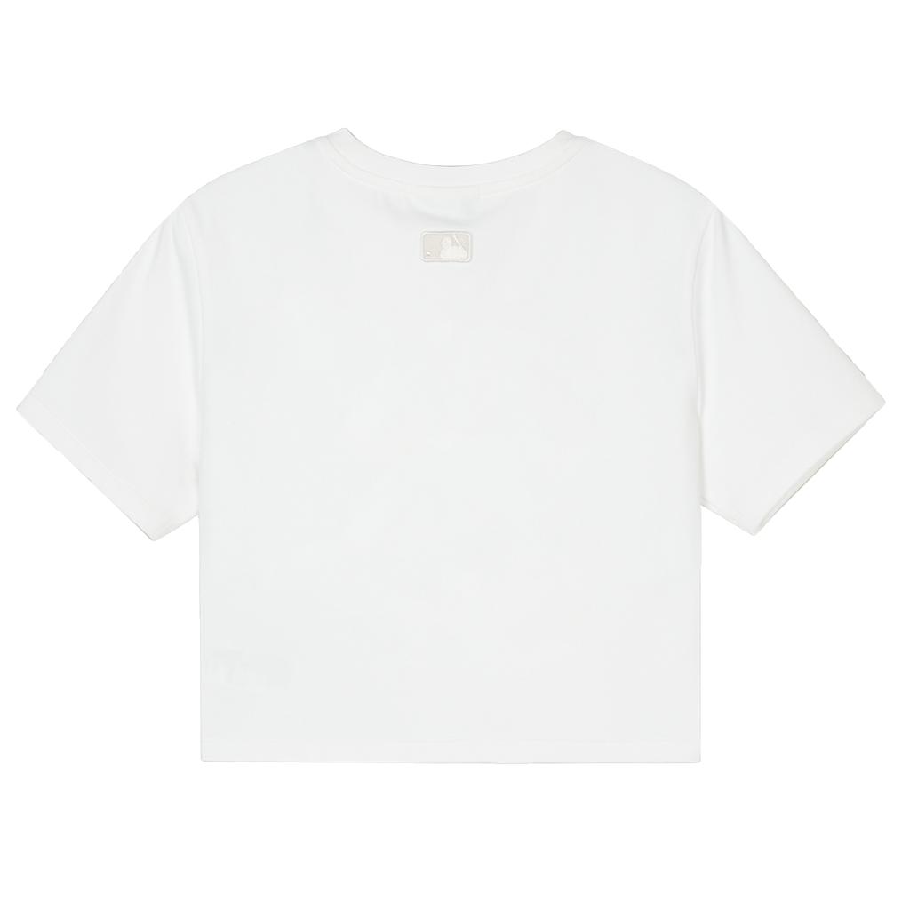 New MLB T Shirts Women's White 3FTSN0143-50IVS