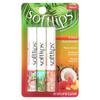 Softlips Lippenschutz, Wassermelone, Tropical Coconut, Peach Passion, 3 Stück, 2g (0,07 Unzen) jeder