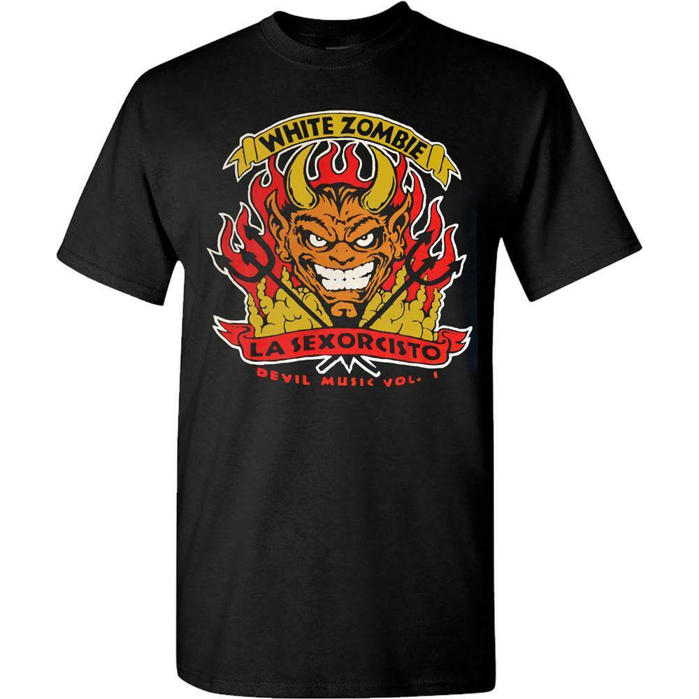 White Zombie Devil Music Classic Adult T-Shirt Mens Womens Tees Top 3XL