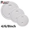 ABS Plastic Round Non-Slip Inspection Hatches with Detachable Cover Marine Screw Out Access Hatch Cover For Kayaks Yacht 4'' 6''