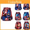 Marvel Avengers Kids Backpack Set With Iron Man Captain America Spider-man Perfect For Any Adventure!