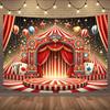 1 Piece. A Vibrant Circus Stage, Suitable for Wedding Entrances and Room Decorations. It Is Easy To Set Up.,fcl