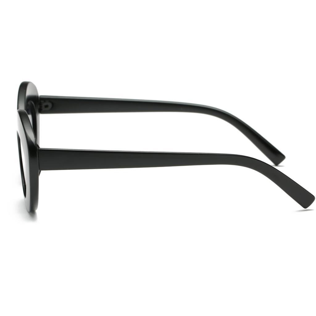 Vintage Unisex Oval Sunglasses Shades Plastic Glasses Eyewear - 03, As Described