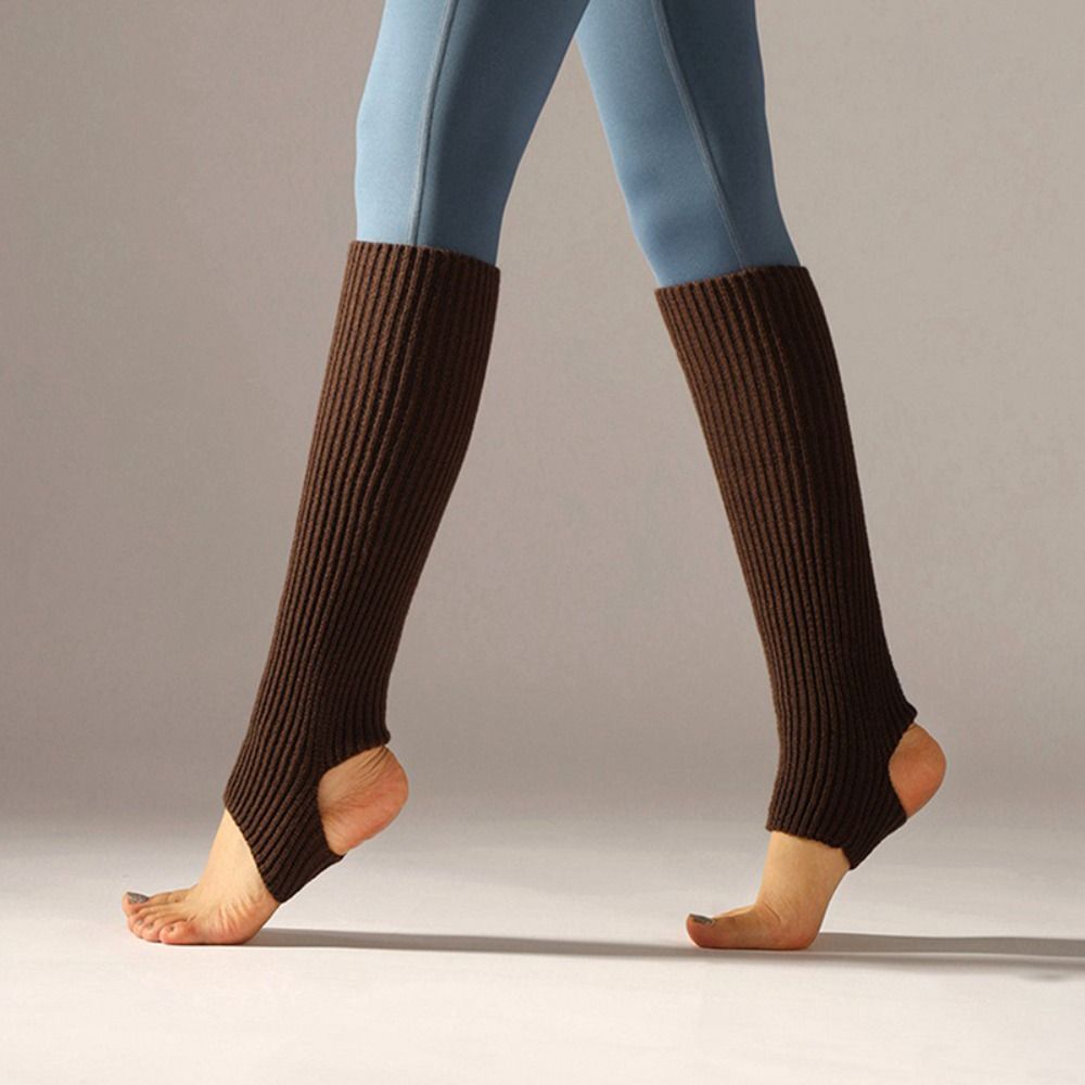 Pokrowce na stopy Skarpety łacińskie Damskie Skarpety dzianinowe do baletu Ocieplacze na nogi do baletu Skarpety do jogi