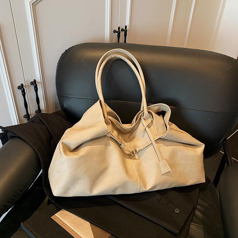 

Casual oversized tote bag women s 2025 new fashion retro niche underarm bag large capacity shoulder bag Small хакі