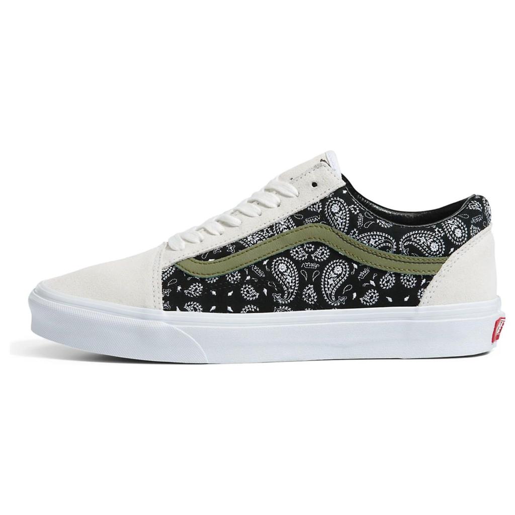 Vans Old Skool Paisley - Black White Unisex Sneakers VN0A5KRSYB2