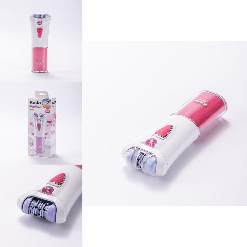 Keda190 Electric Ladies Hair Removal Device With Led Light For Full Body Grooming