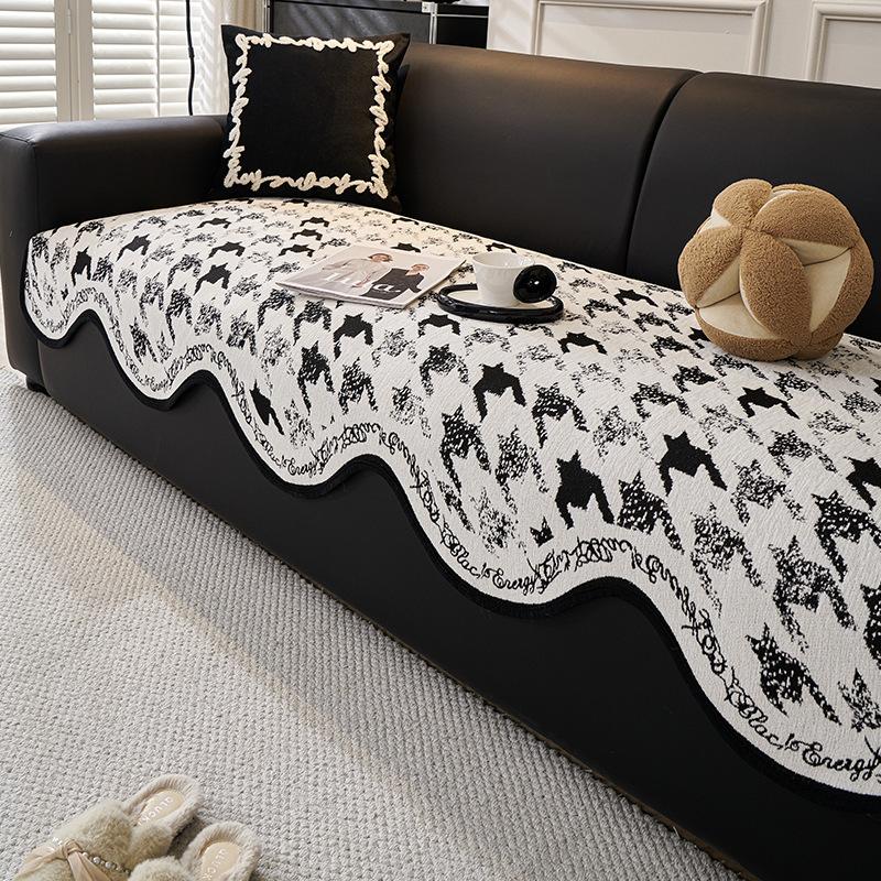 Chenier Sofa Cushion  New Four-Season Universal High-End Non-Slip Seat Cushion Special-Shaped Straight Leather Sofa Cover