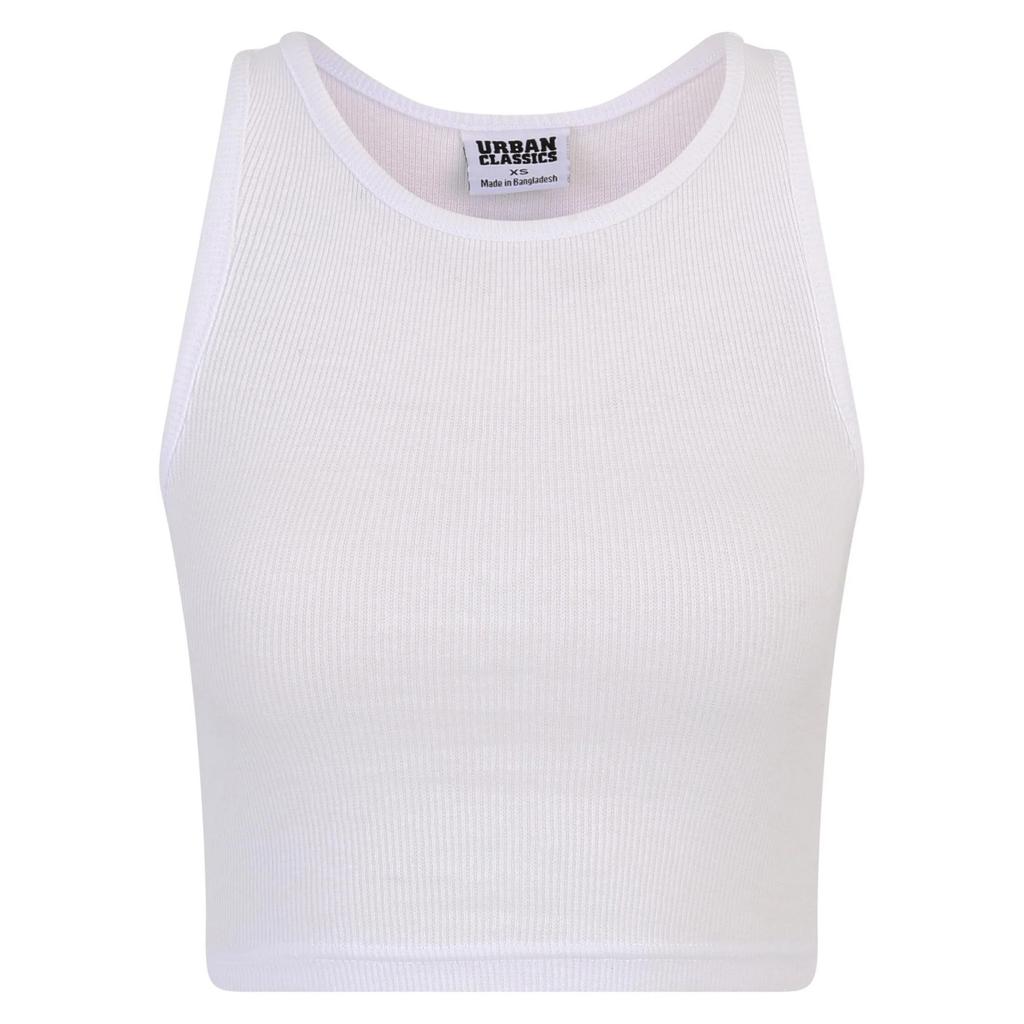 Urban Classics Womens/Ladies Ribbed Crop Top (Pack of 2)