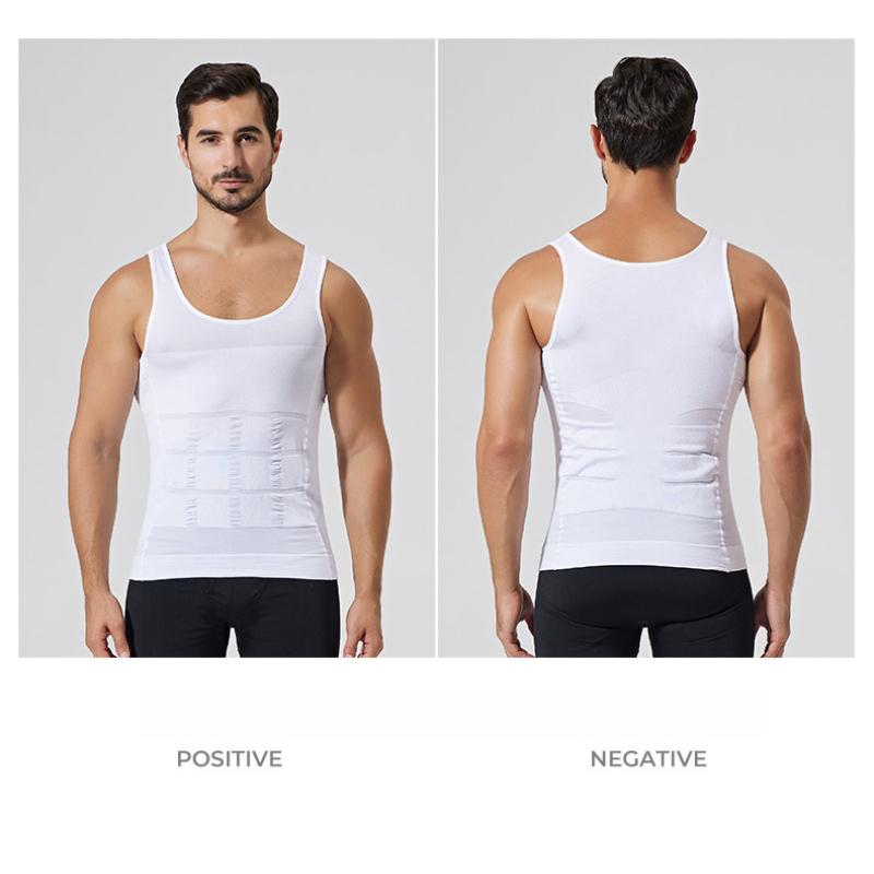 Schlankheitsweste Herren Schlankheitsunterwäsche Body Shaper Taillenformer Korsett Herren Shaper Weste Körperformung Bauch Bauch Body Shapewear