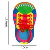 Shoelace Threading Teaching Toys Learn To Tie Shoelaces Toy Kids Toddlers Fine Motor Skills Toy Early Educational Toys Boys Girl