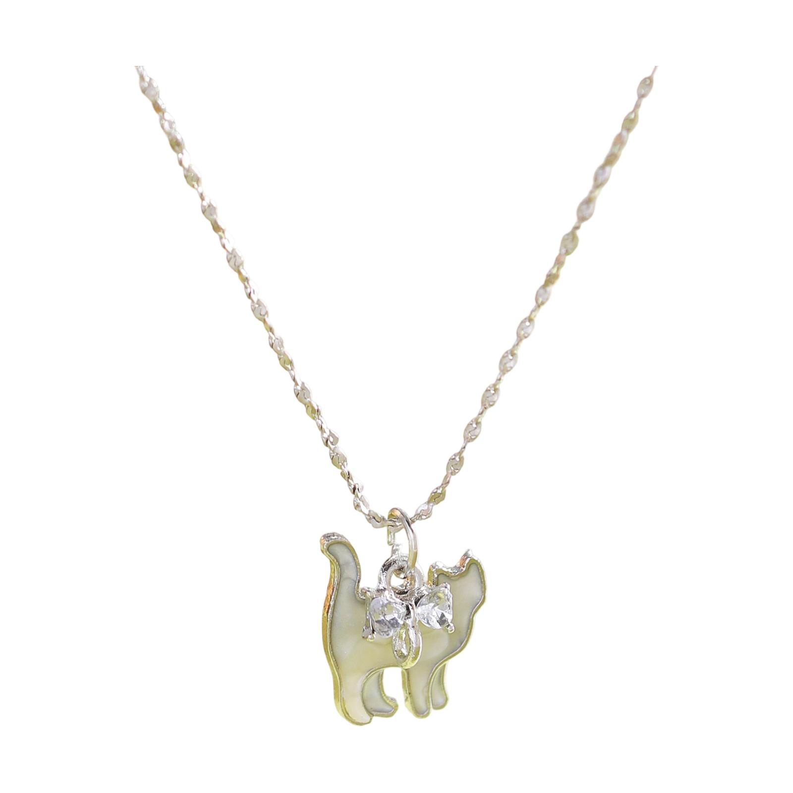 

Mother-of-pearl Necklace, Unique And Cute Pendant Clavicle Chain, Small And Exquisite Elegant Neck Chain Gift For Women. One Size