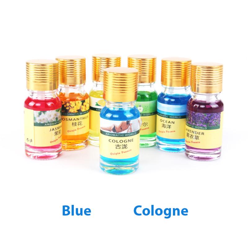 10ml tekutý barevný parfémový doplněk pro vonnou lampu do auta