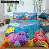Kid Underwater World Oasis King Queen Duvet Cover Ocean Fish Coral Bedding Set Marine Life Quilt Cover Polyester Comforter Cover