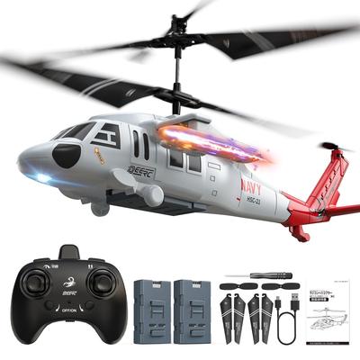 DEERC Helicopter Indoor Dual Flight Altitude 2 LED Elementary and Middle School School Entrance Day Technical Standards Certification Certified