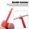 1M 4mm Banana Plug To Electric Hook Clip Test Cable Gold Plated for Multimeter Test Leads Wire Connector Red Black Banana Tester
