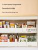 Retractable Kitchen Cabinet Storage Box: Under-Sink, Desktop, Right-Angle Organizer