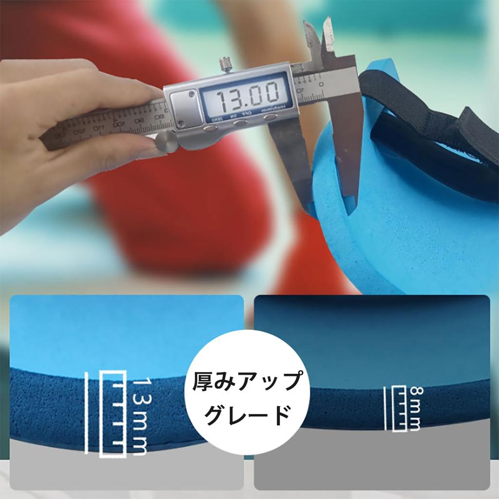 Knee Pads for Work and Suitable for and Outdoor Velcro Unisex of Gardening, 1.3cm Thick, Waterproof, Flexible, Comfortable, Cleaning, Construction,