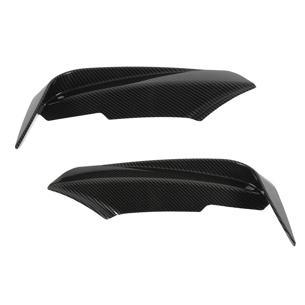 2pcs Front Bumper Vent Canard Splitter Left Right ABS Wind Knife Replacement for 3 Series F30 F31 F3 320i 328i M Sport
