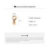 Stainless Steel Round Beads Tassel Rings for Men Women Open Anti Allergic Splicing Colors Rings Waterproof Luxury Jewelry