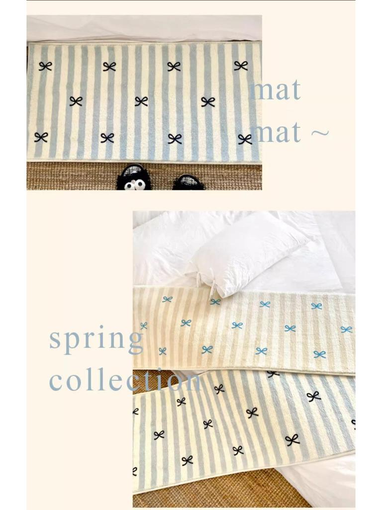 Милий мультяшний довгий килим-приліжковий килимок для спальні